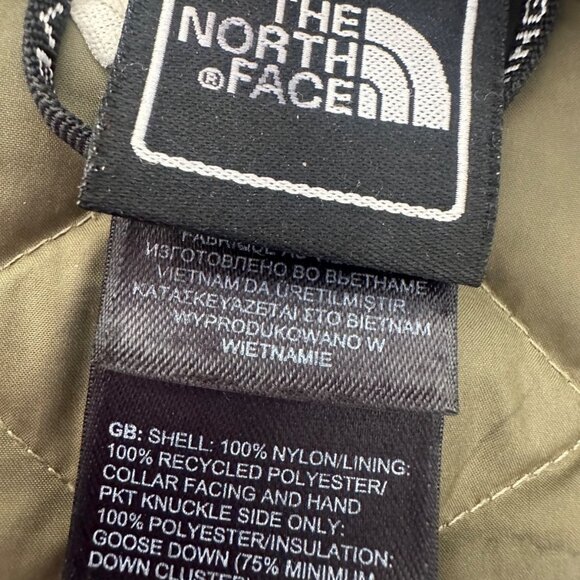 The North Face Women's LG Transit Down Jacket in Olive Green Gorpcore Winter Ski - Picture 8 of 12
